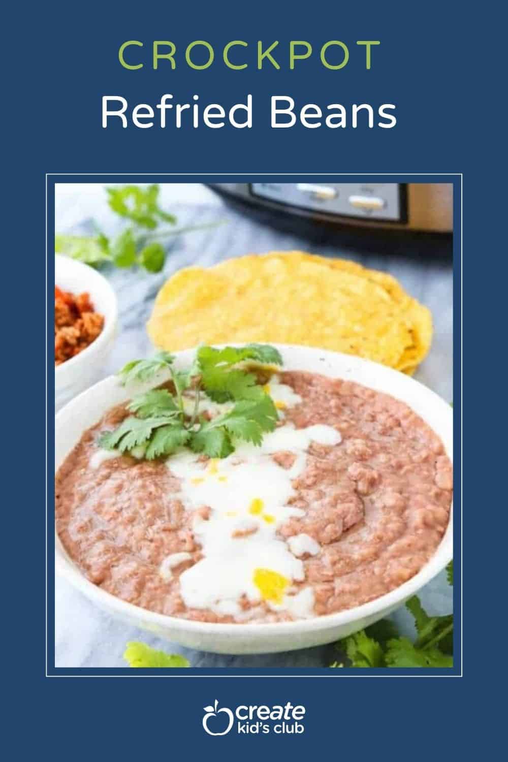 pin for crockpot refried beans