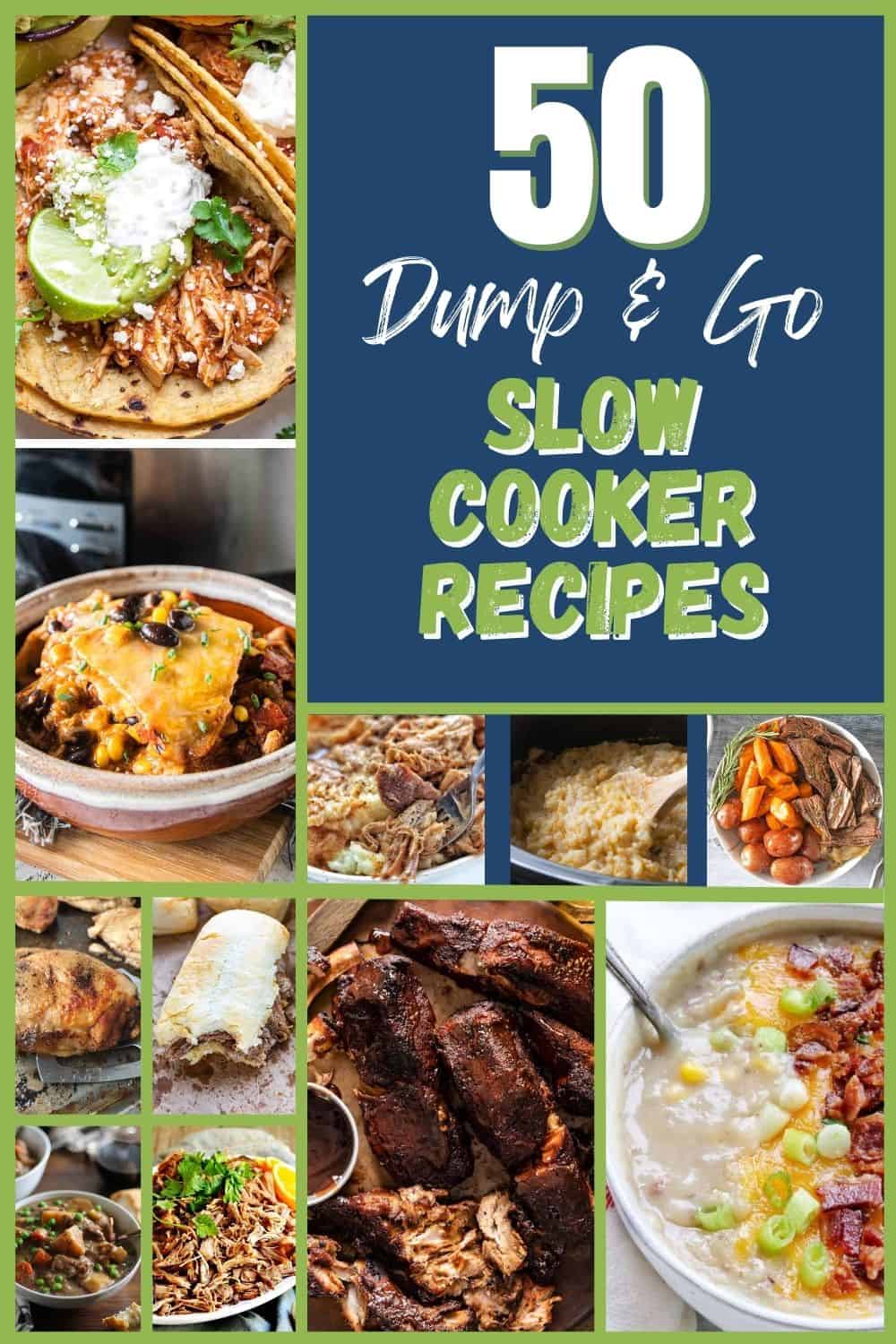 pin of dump and go slow cooker recipes