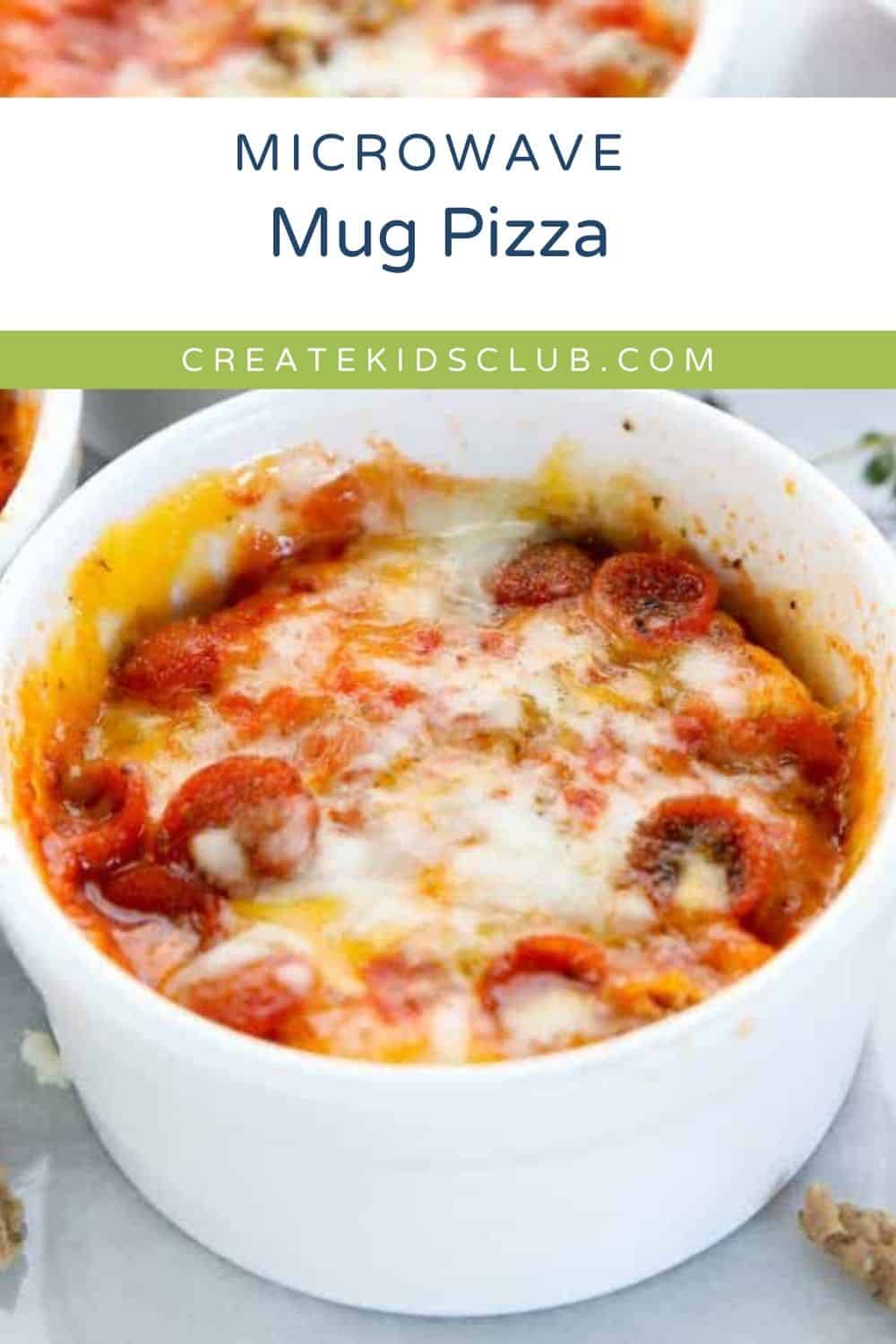 pin for microwave mug pizza