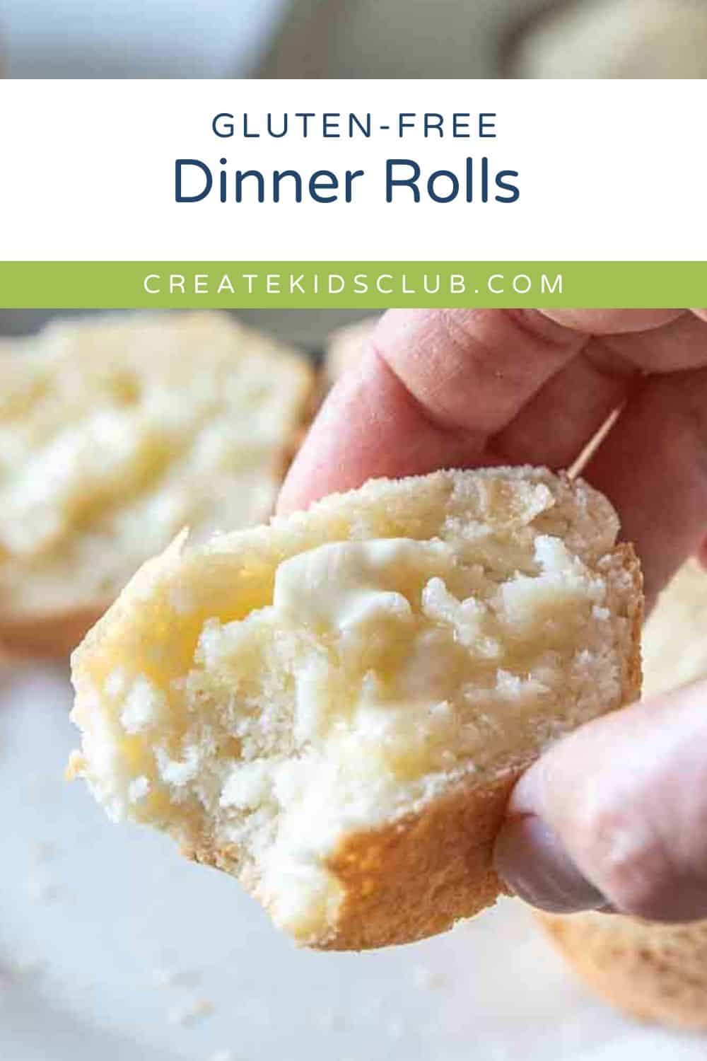 pin of gluten free dinner rolls