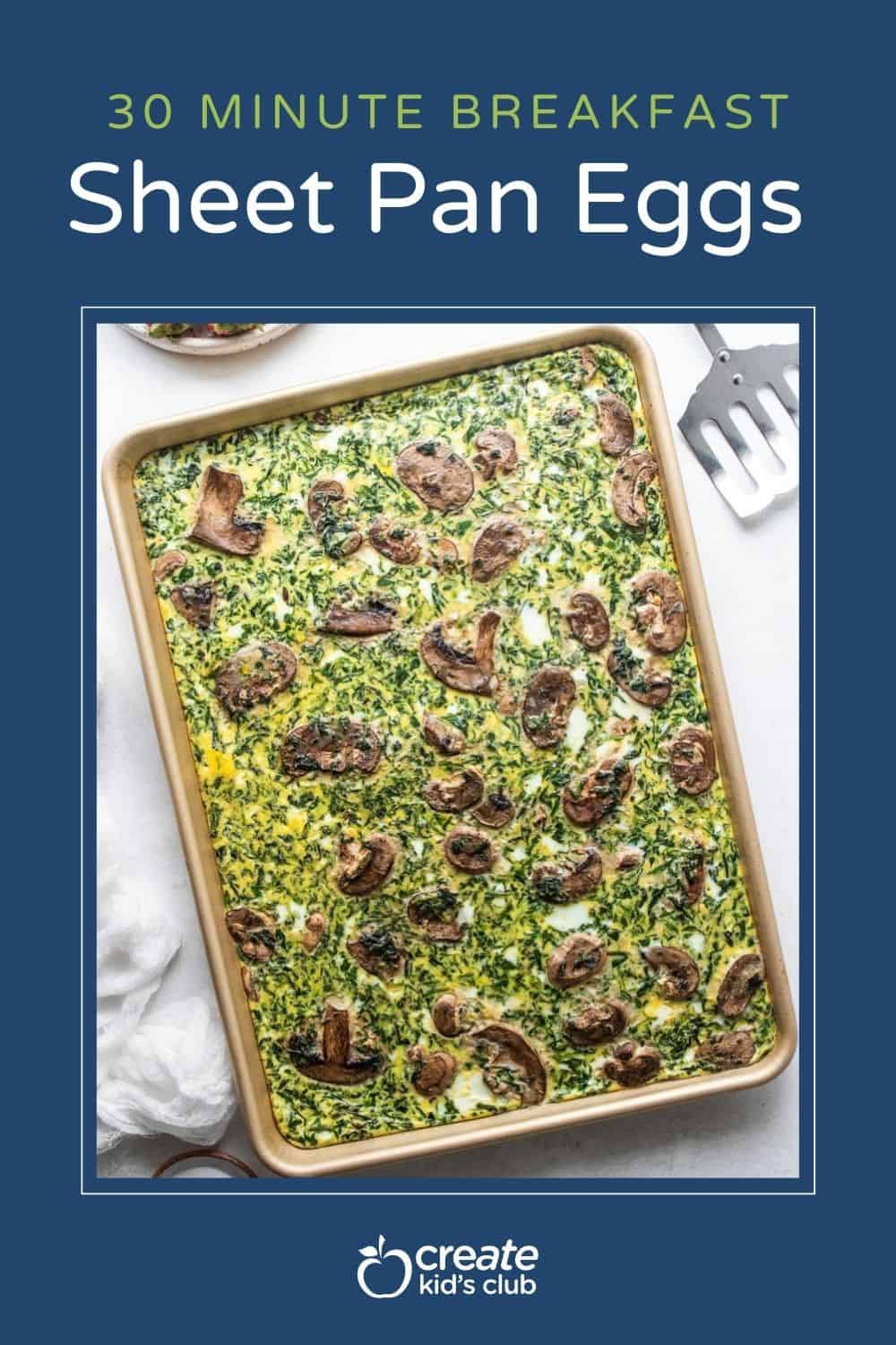 pin of sheet pan eggs