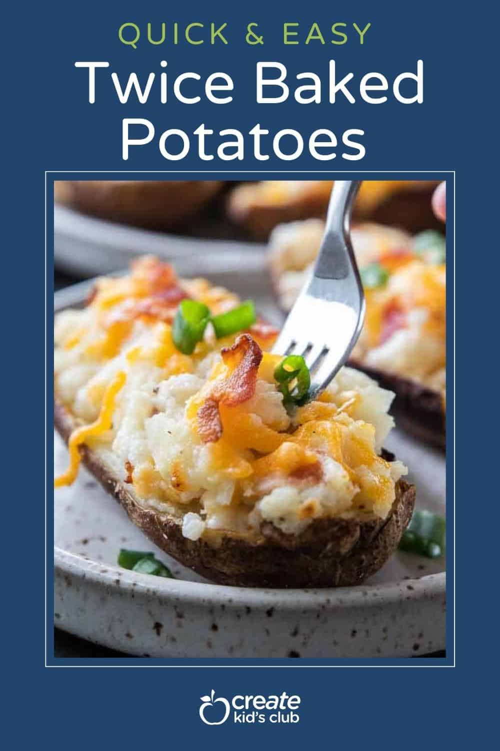 pin of twice baked potatoes