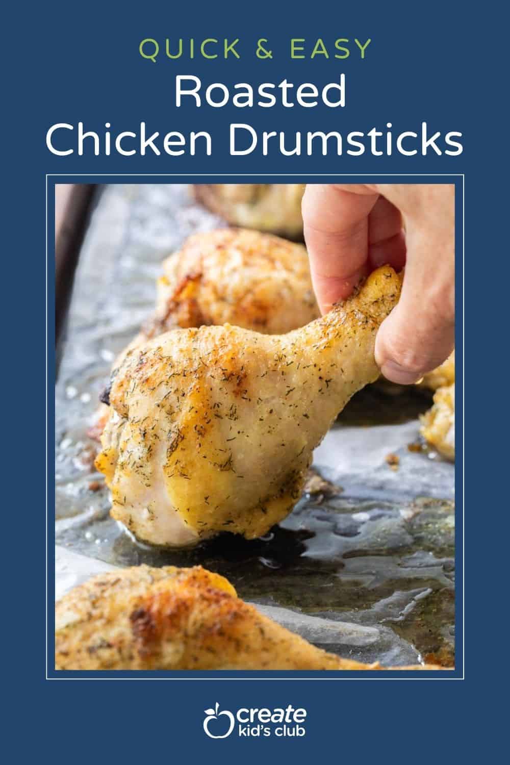 Chicken Drumsticks in Oven | Create Kids Club