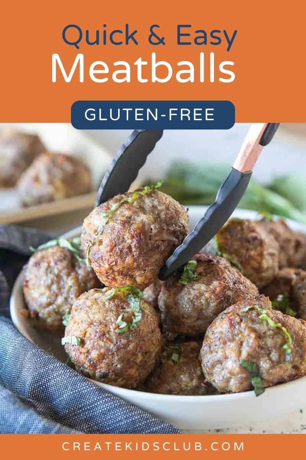 pin of gluten free meatballs