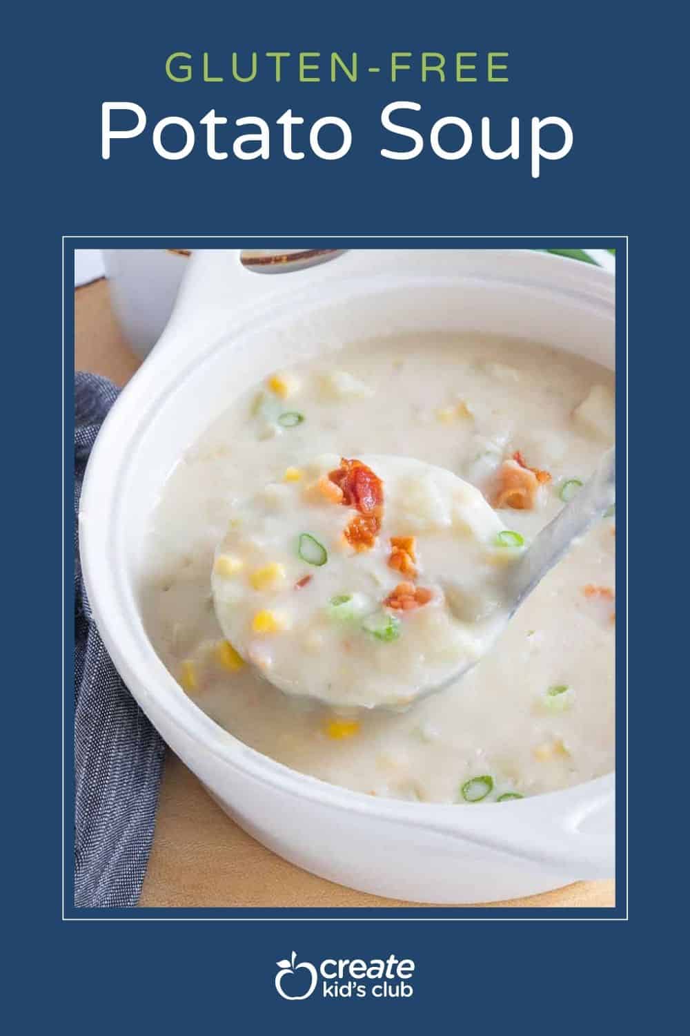 pin of gluten free potato soup