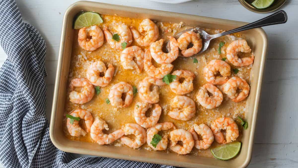 Sheet Pan Shrimp | Create Kids Club