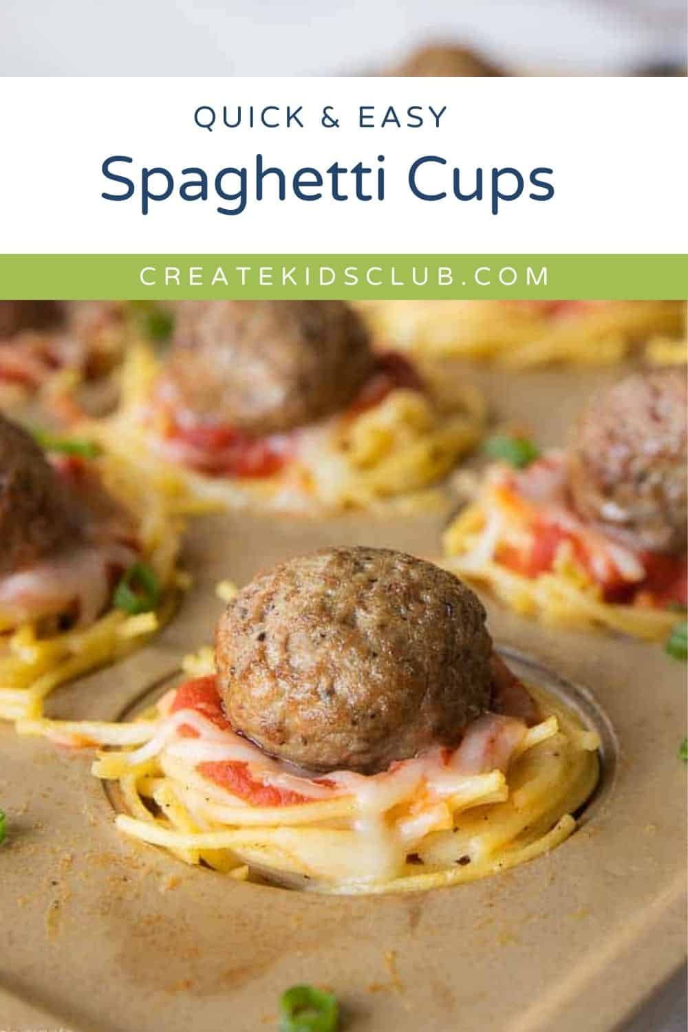 pin of spaghetti cups