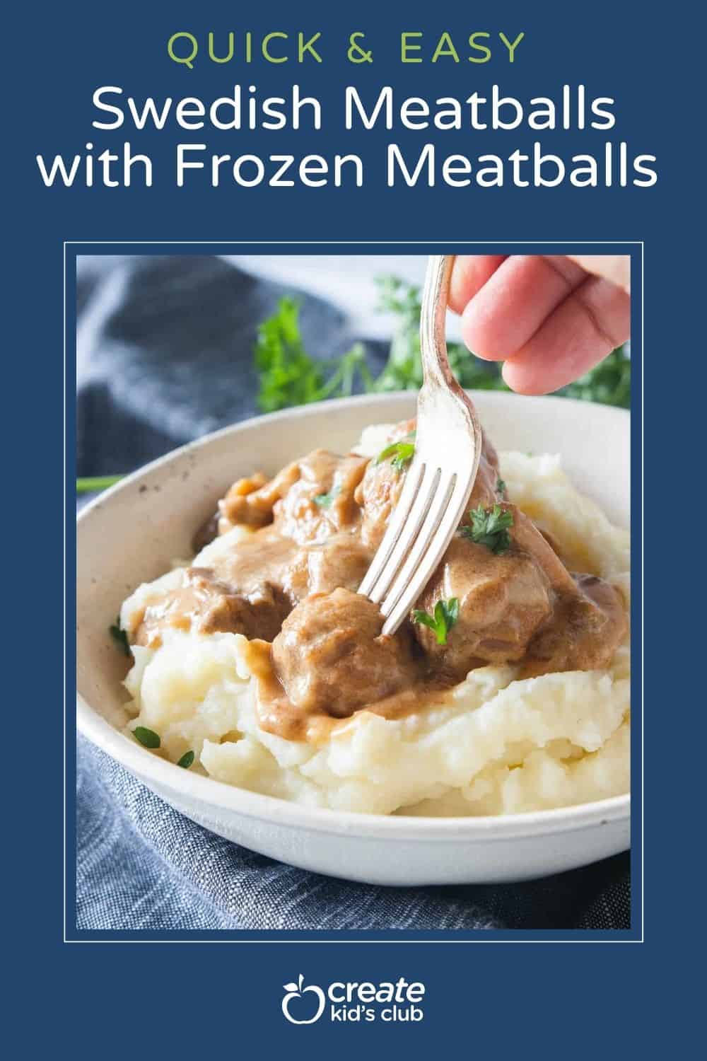 pin of Swedish meatballs