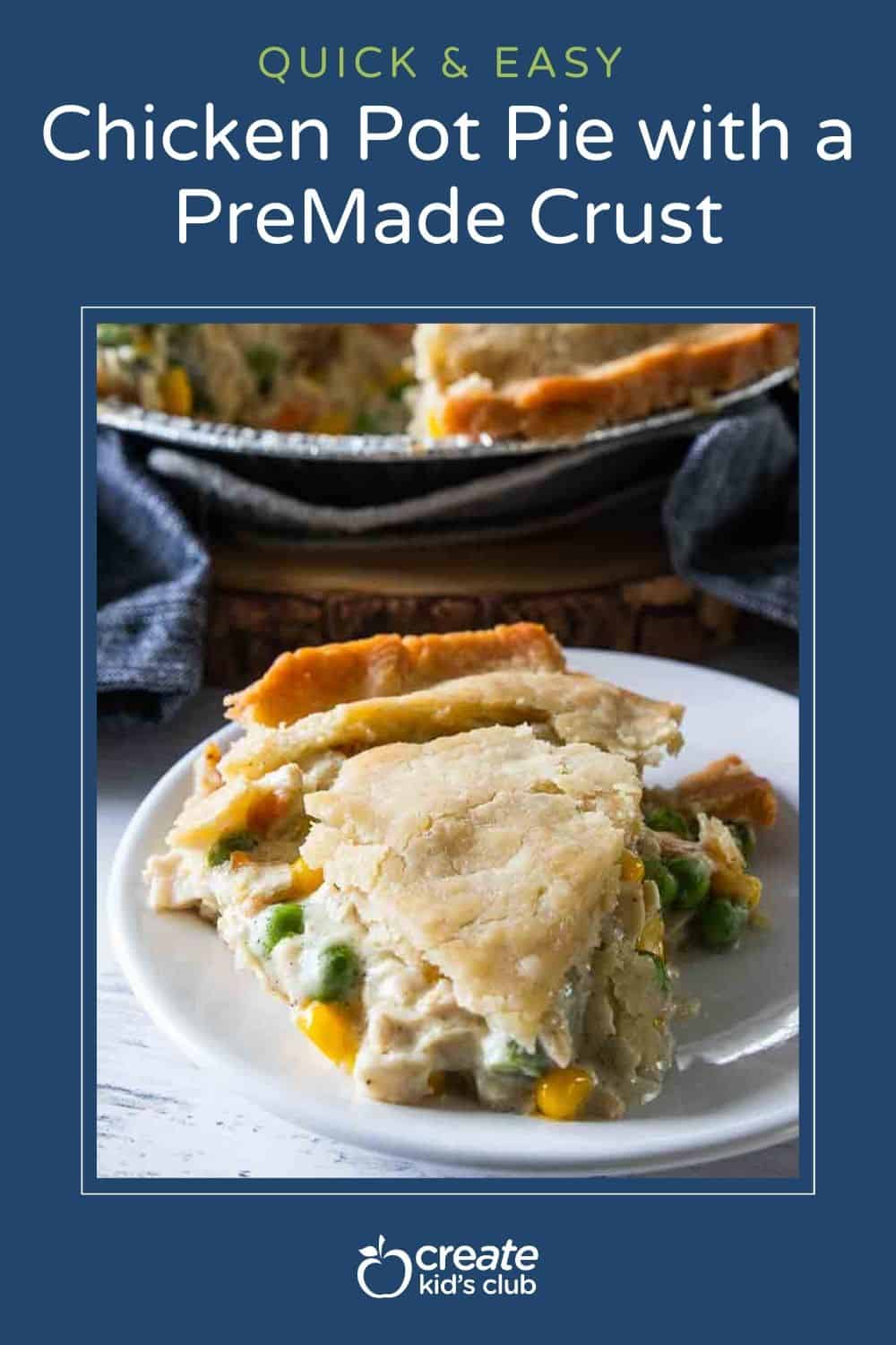 pin of chicken pot pie