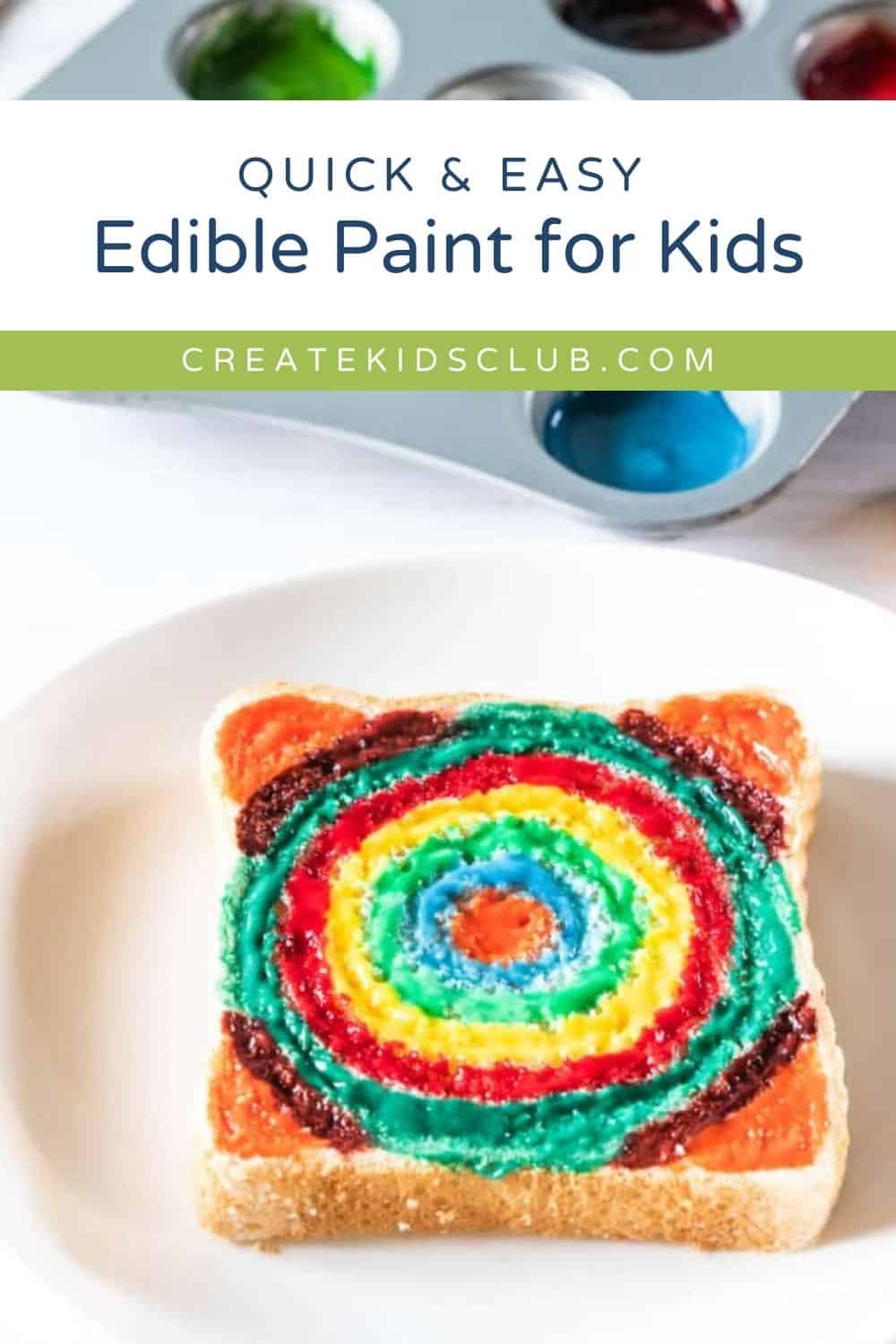 pin of edible paint