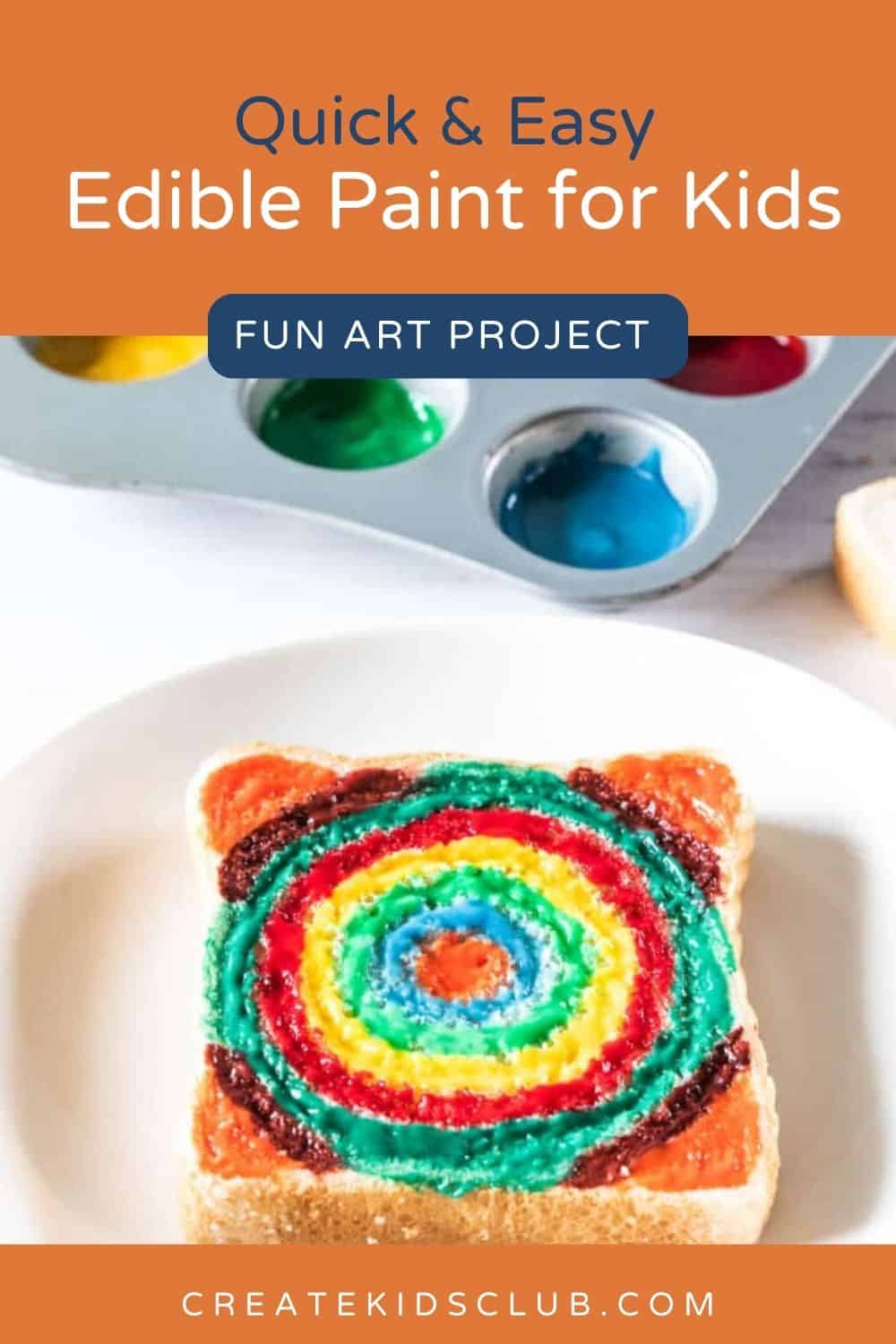 pin of edible paint