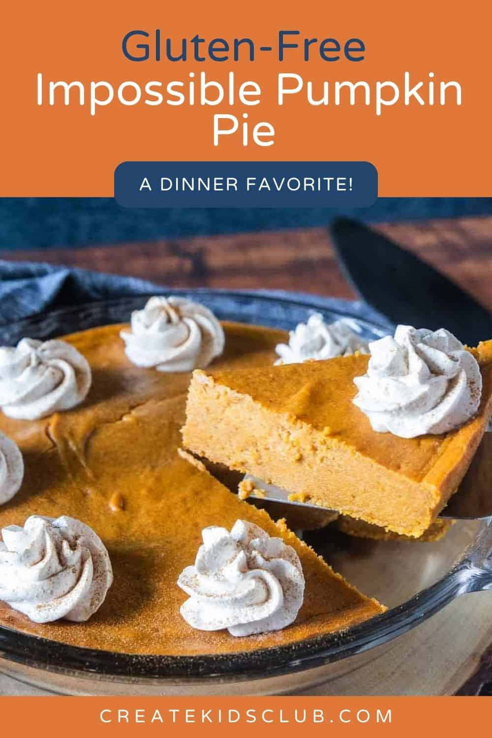 pin of impossible pumpkin pie