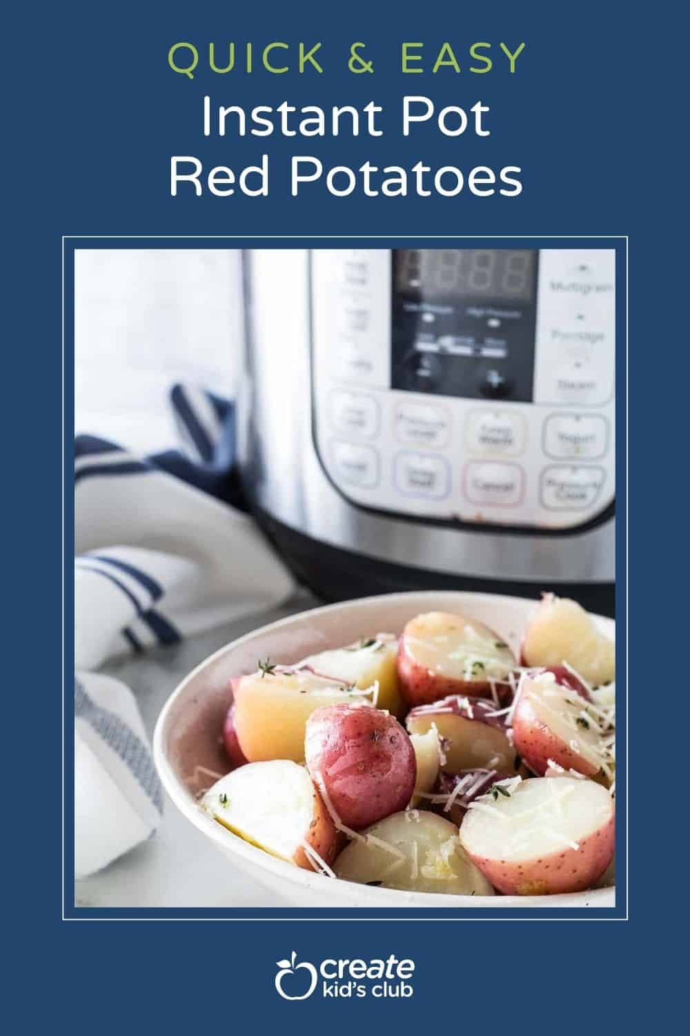 pin of instant pot red potatoes
