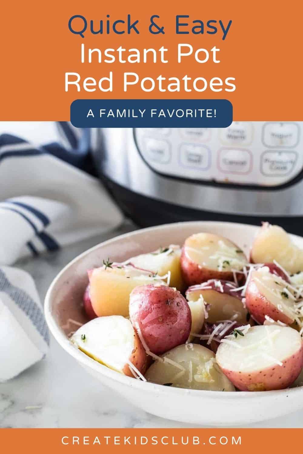 Instant pot red potatoes recipe - ready in 10 minutes