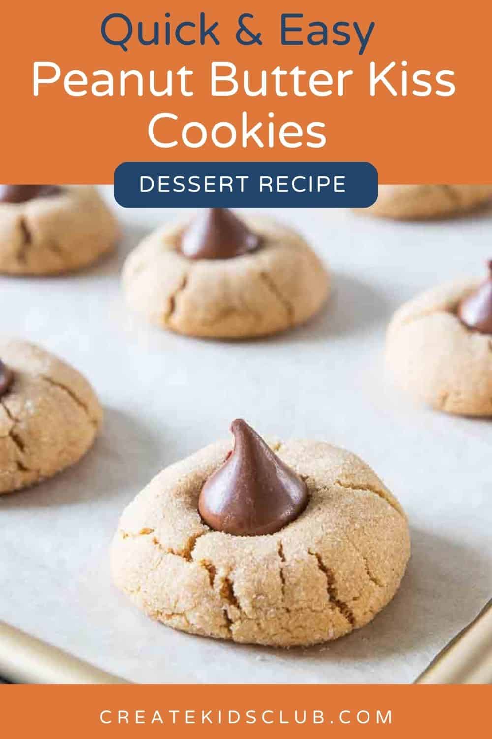 pin of peanut butter blossoms