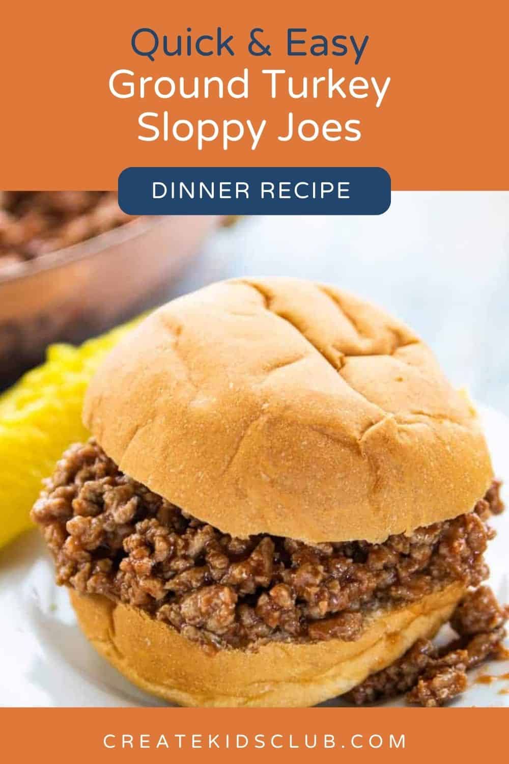 pin of turkey sloppy joes