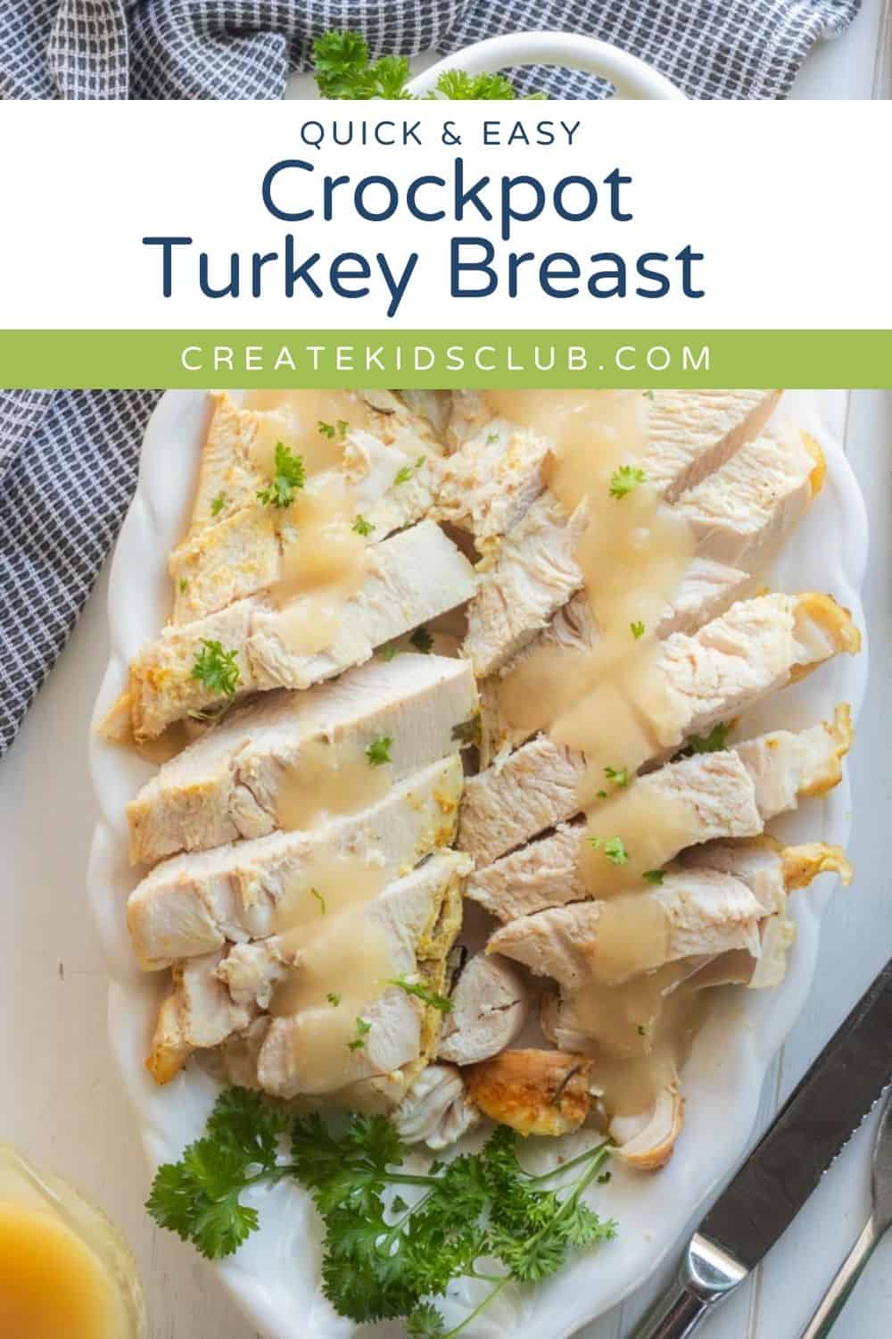 pin of crockpot turkey breast