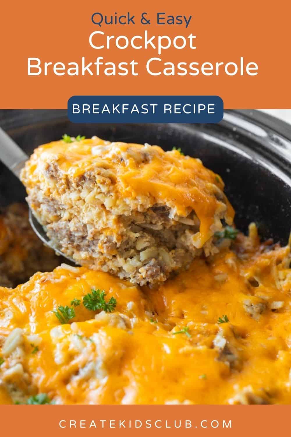 pin for crockpot breakfast casserole