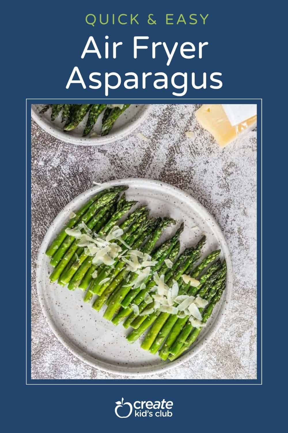pin of Air Fryer Asparagus