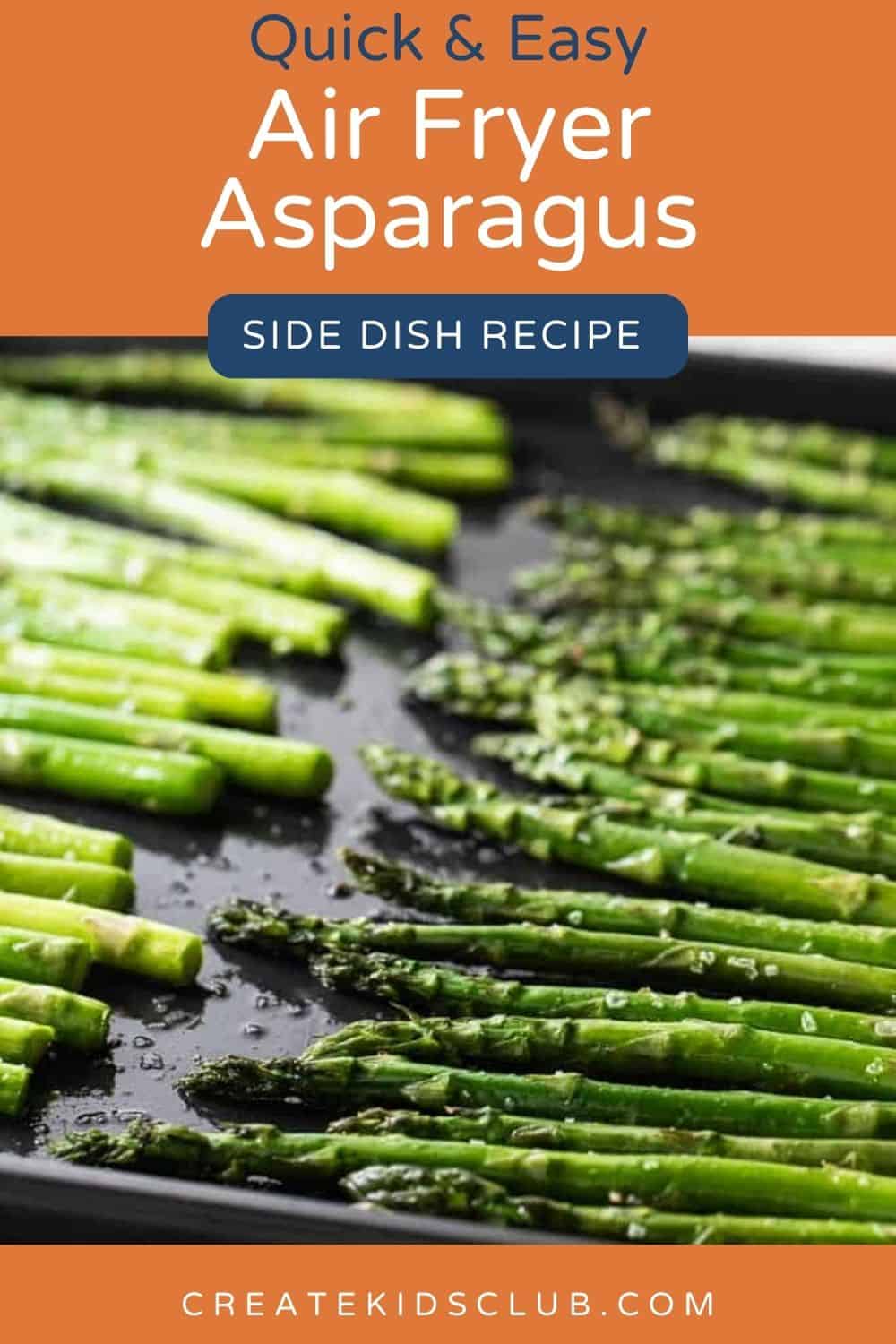 pin of Air Fryer Asparagus