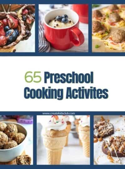 pin for preschool cooking activities