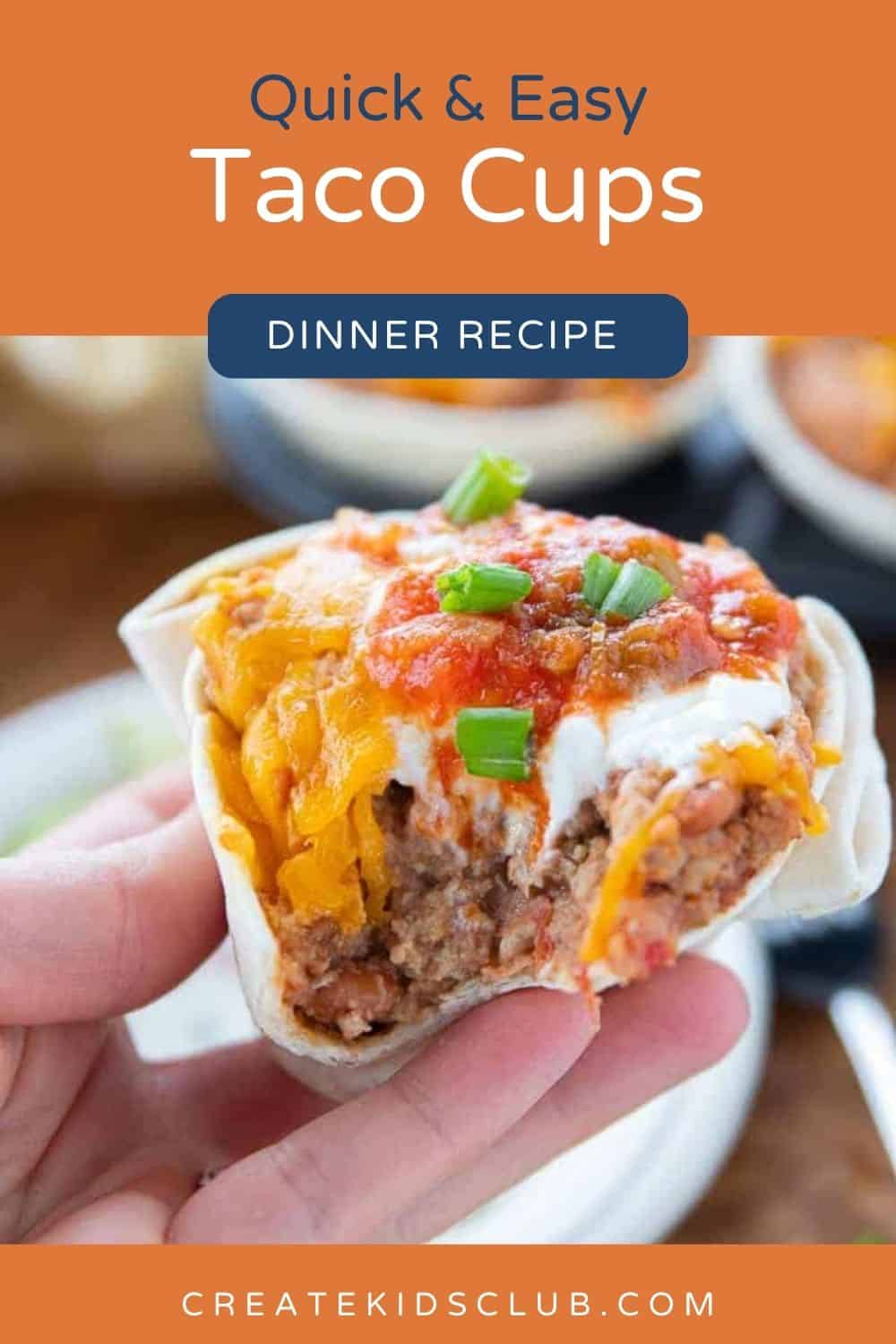 pin of taco cups