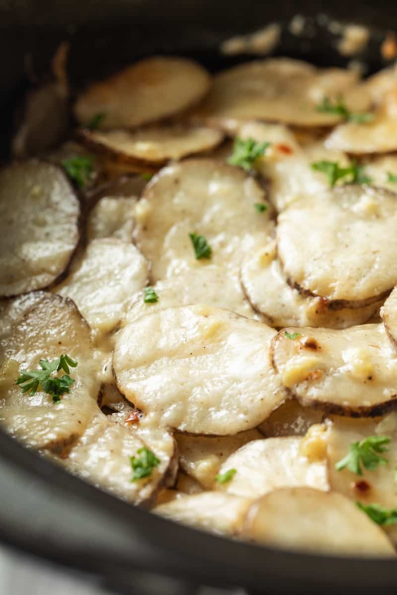 slow cooker au gratin potatoes