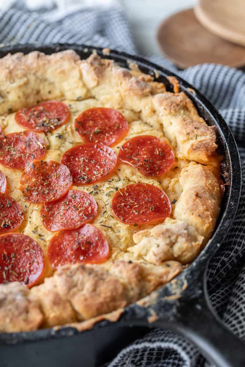 pepperoni pizza pot pie