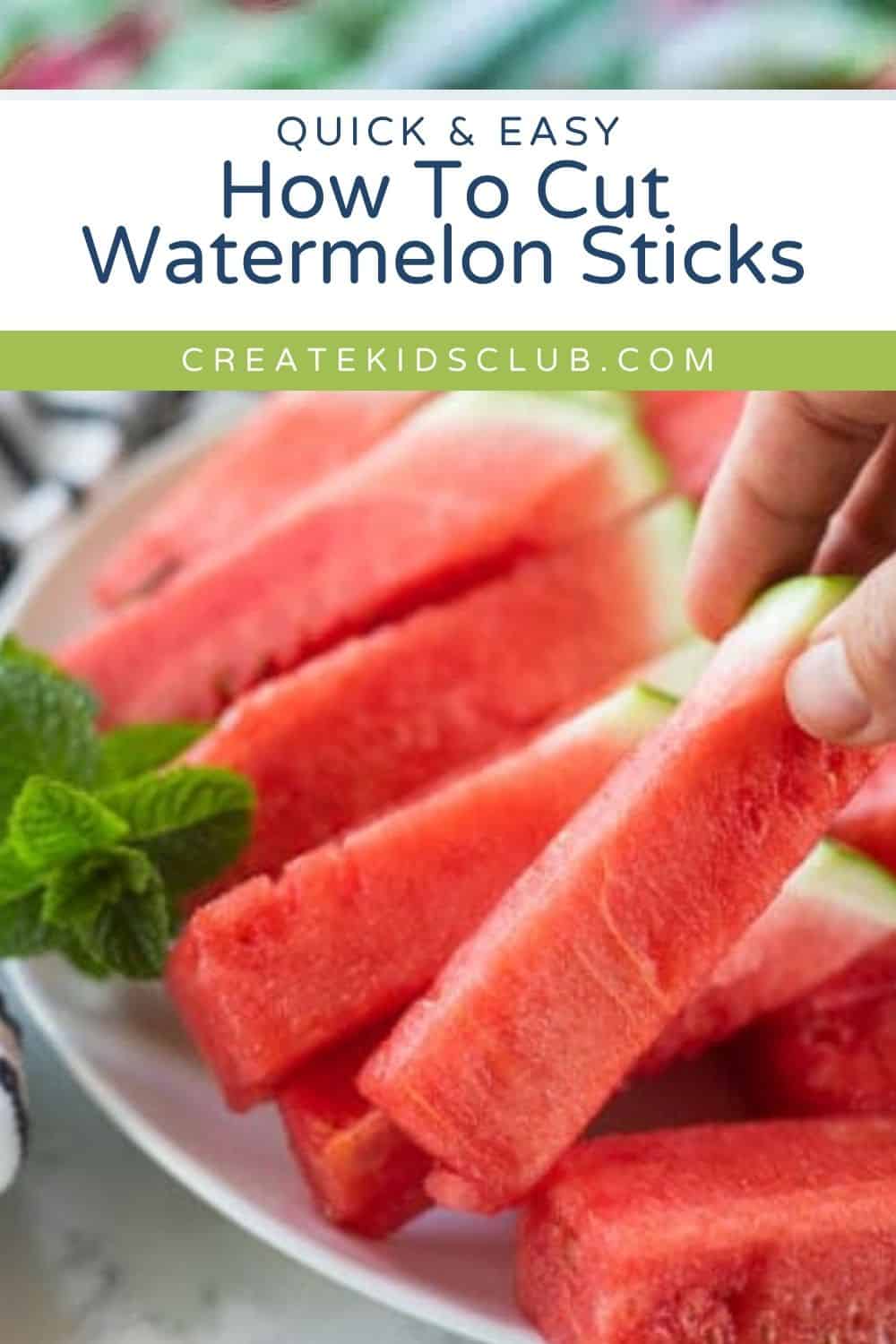 pin for watermelon sticks