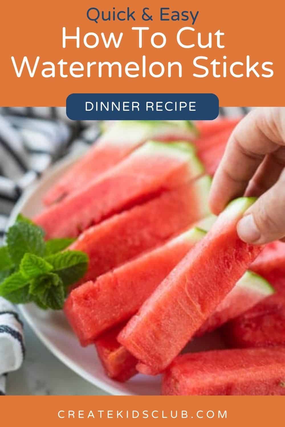 pin for watermelon sticks