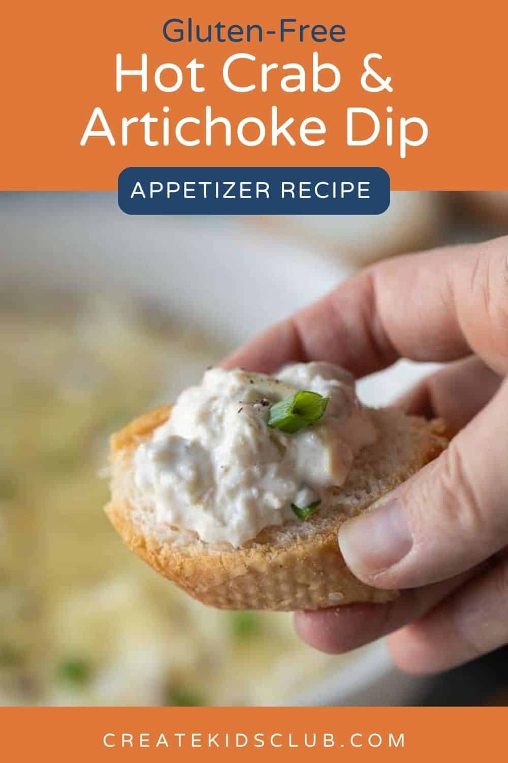 pin of Hot Crab and Artichoke Dip