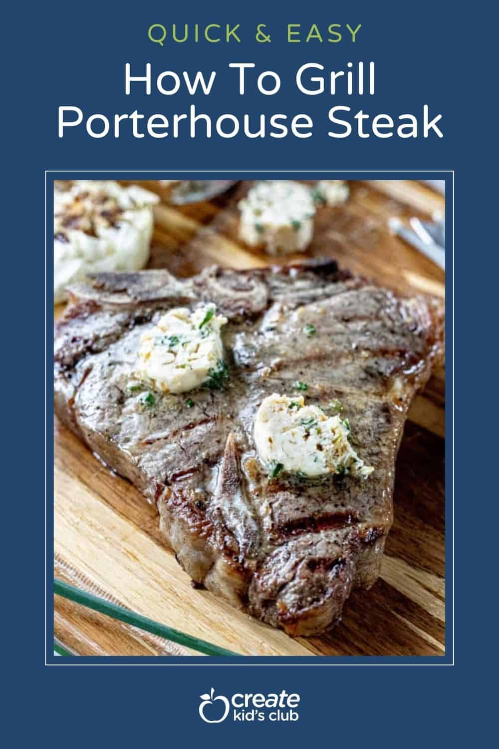 pin of a porterhouse steak