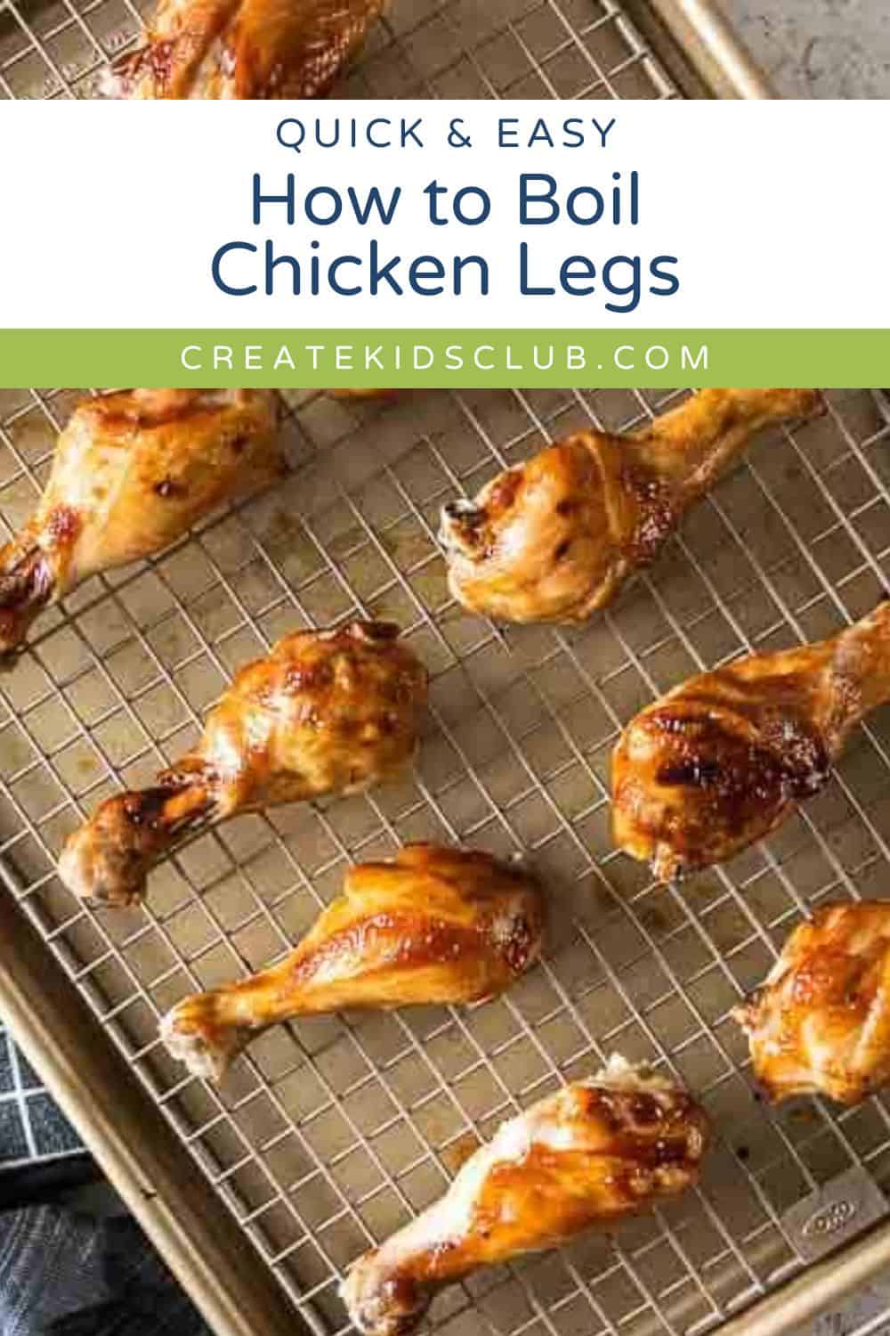 pin for How Long to Boil Chicken Legs