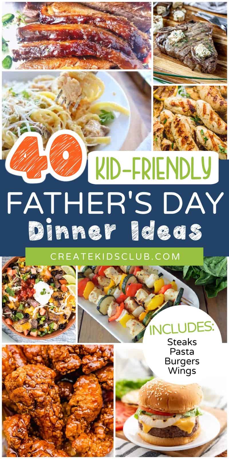 pin fathers day dinner ideas