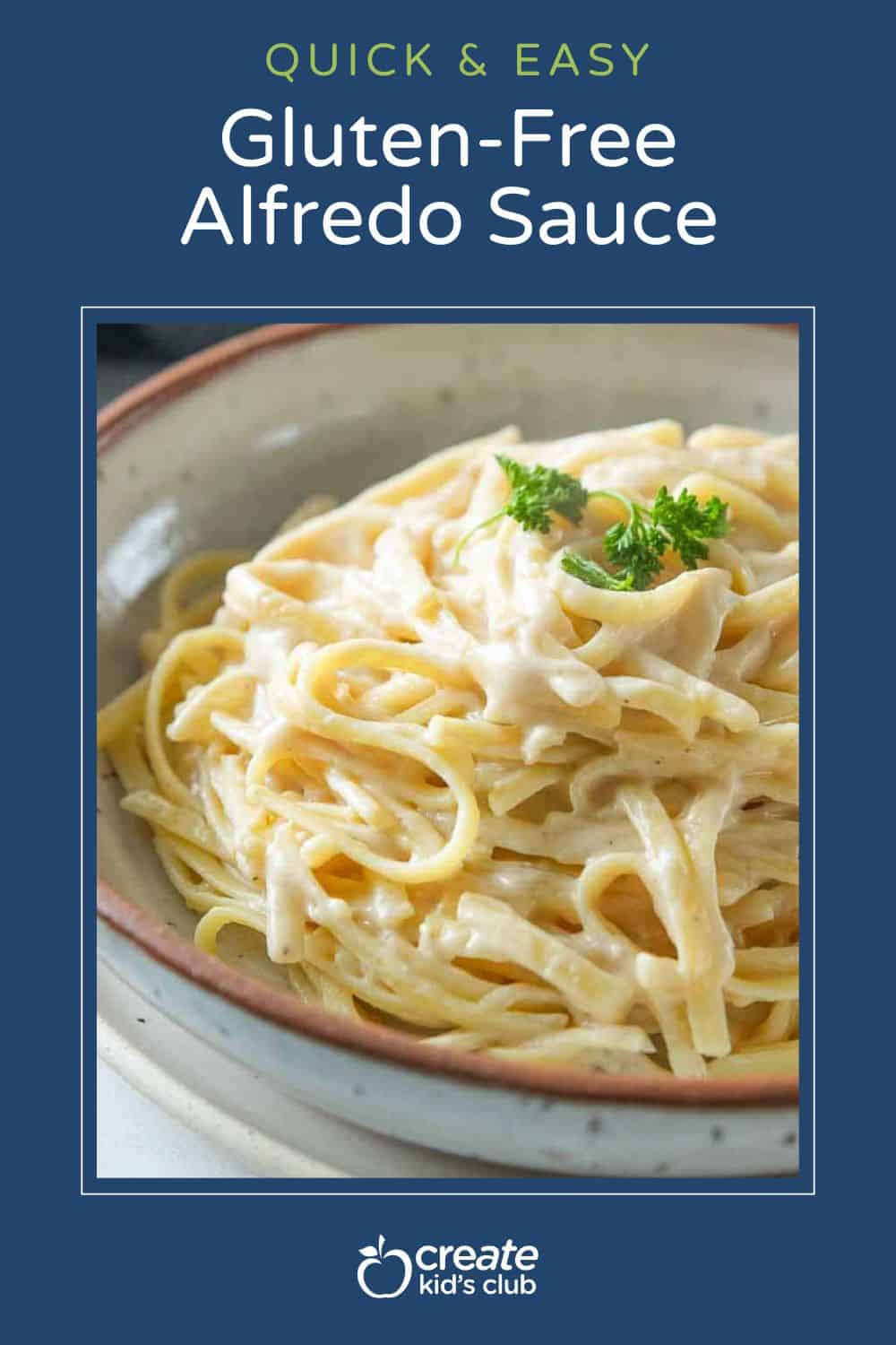 pin for gluten free alfredo sauce