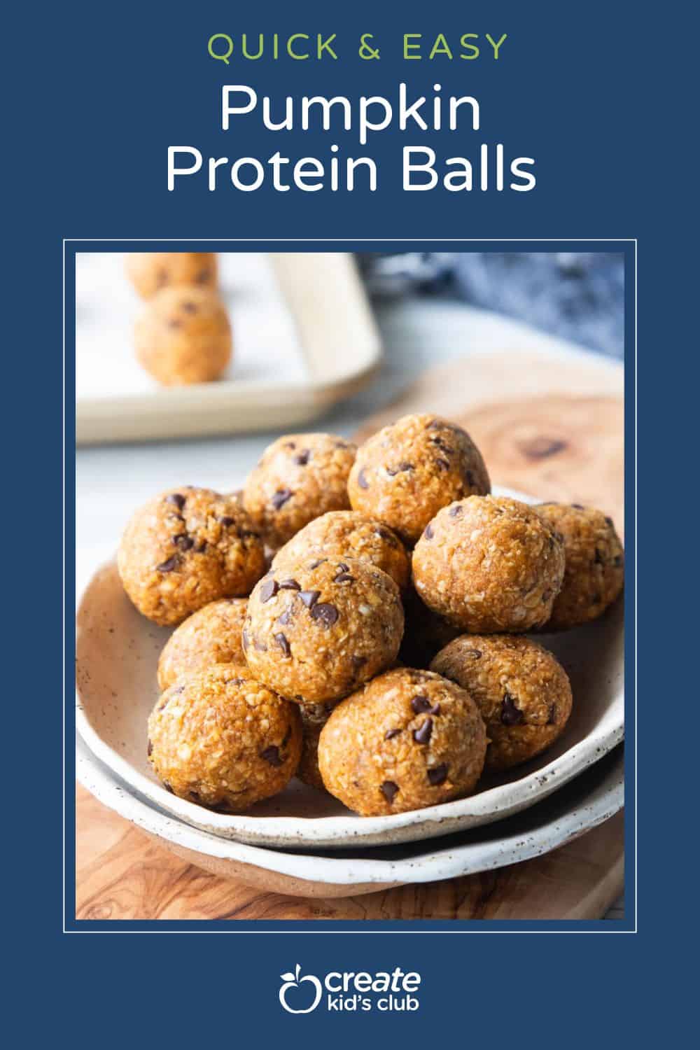 pin of pumpkin protein balls