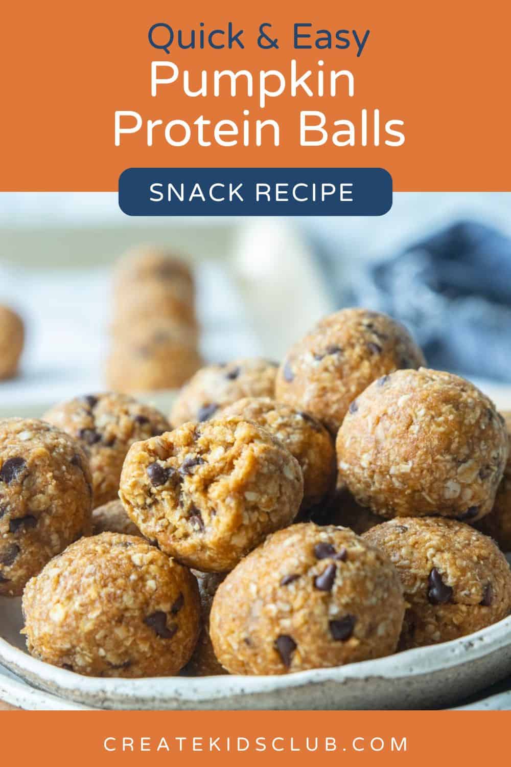 pin of pumpkin protein balls