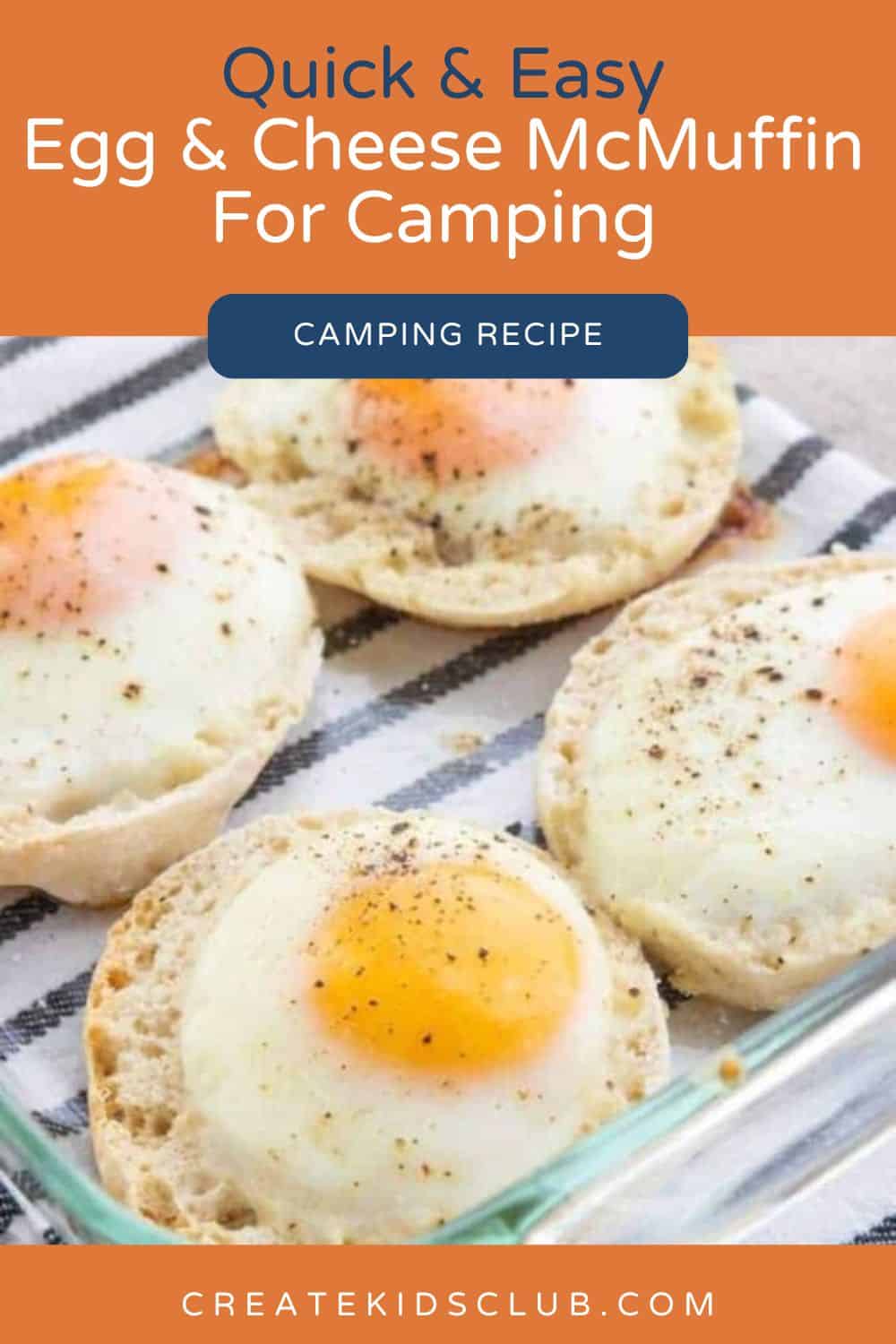 pin for Egg & Cheese McMuffin For Camping