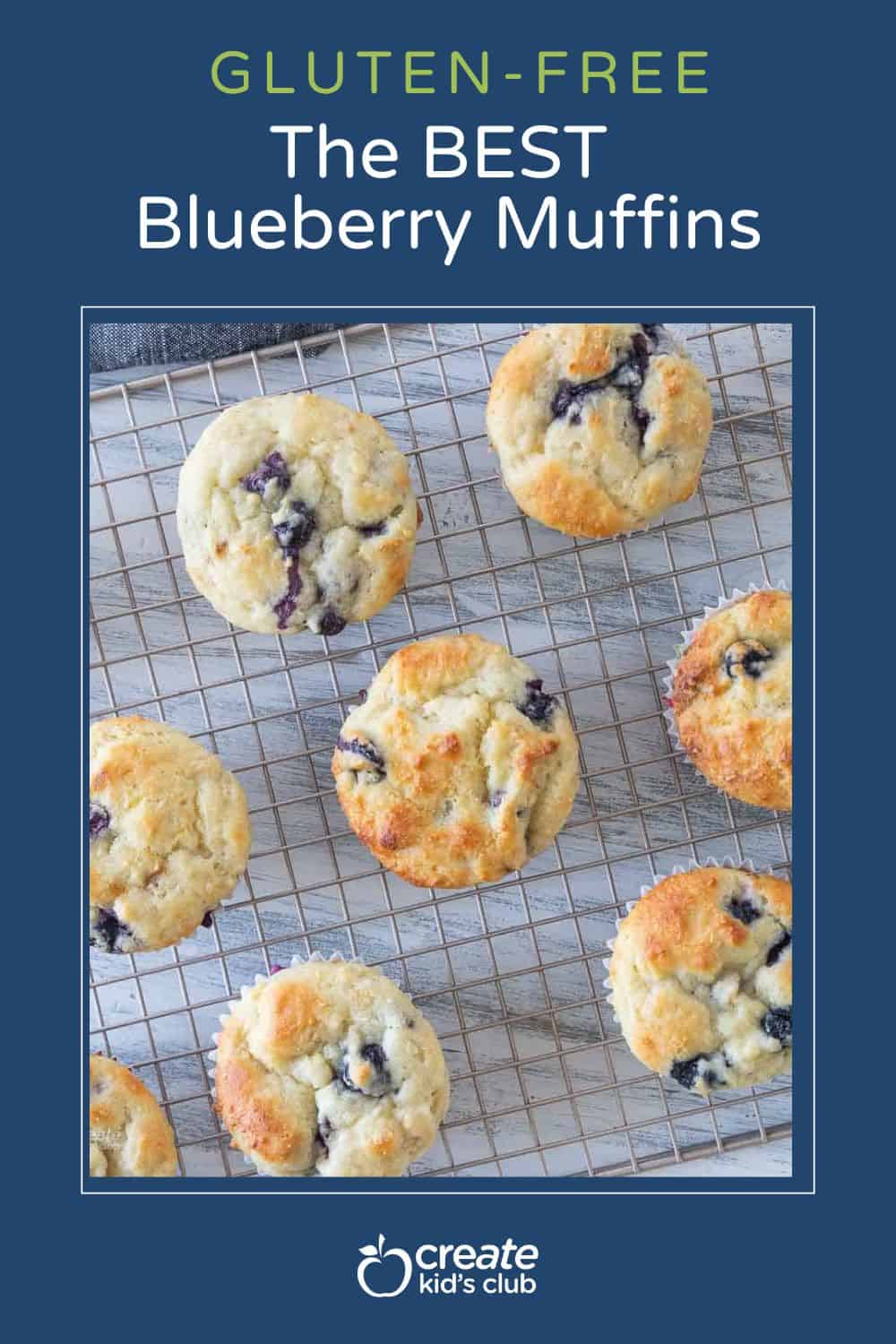 pin for Gluten-Free Blueberry Muffins