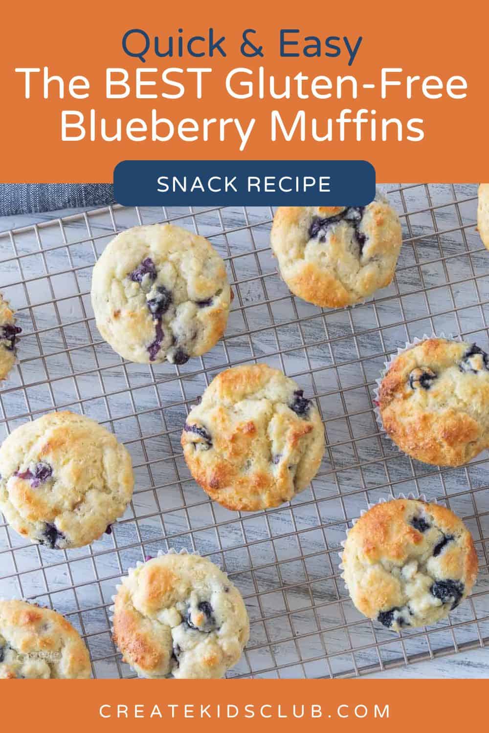 pin for Gluten-Free Blueberry Muffins
