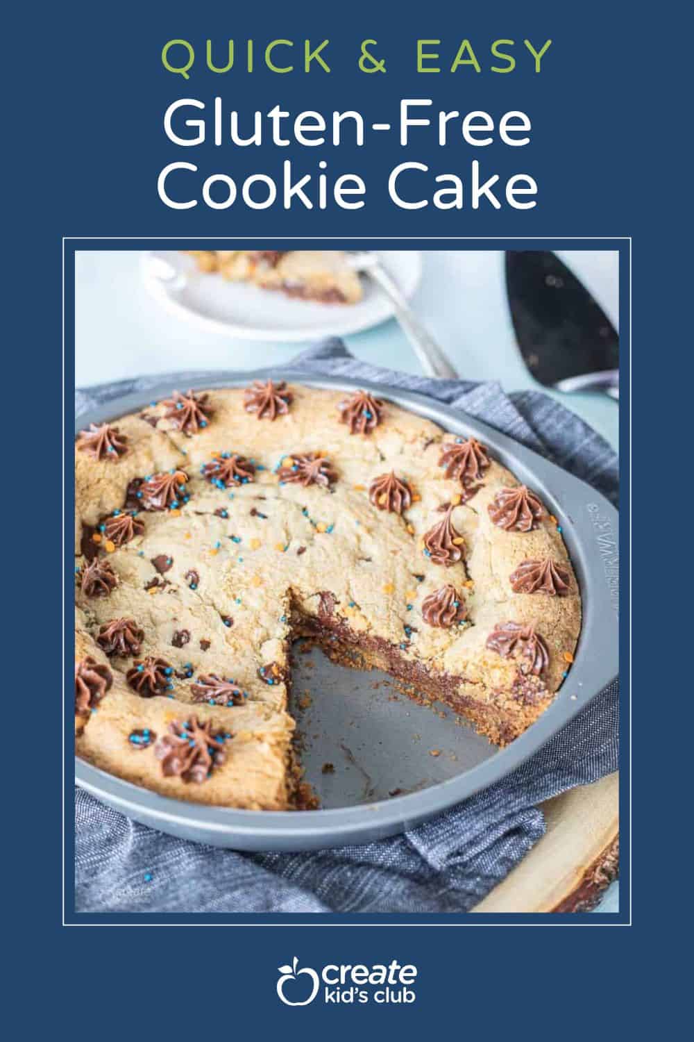 pin for Gluten-Free Cookie Cake