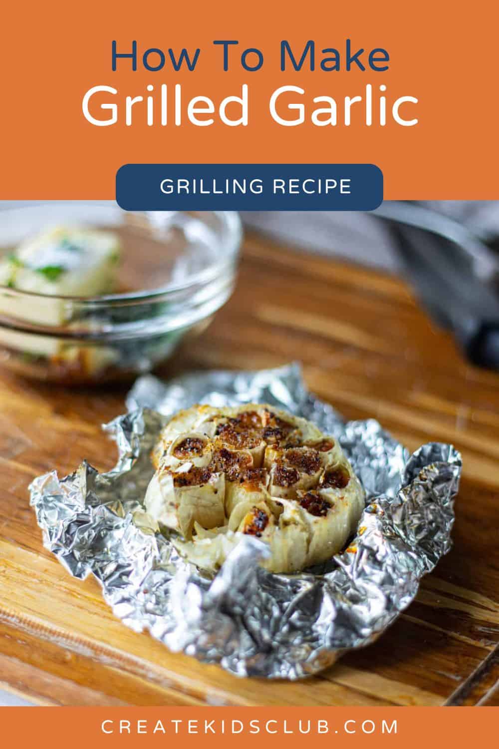 pin for grilled garlic