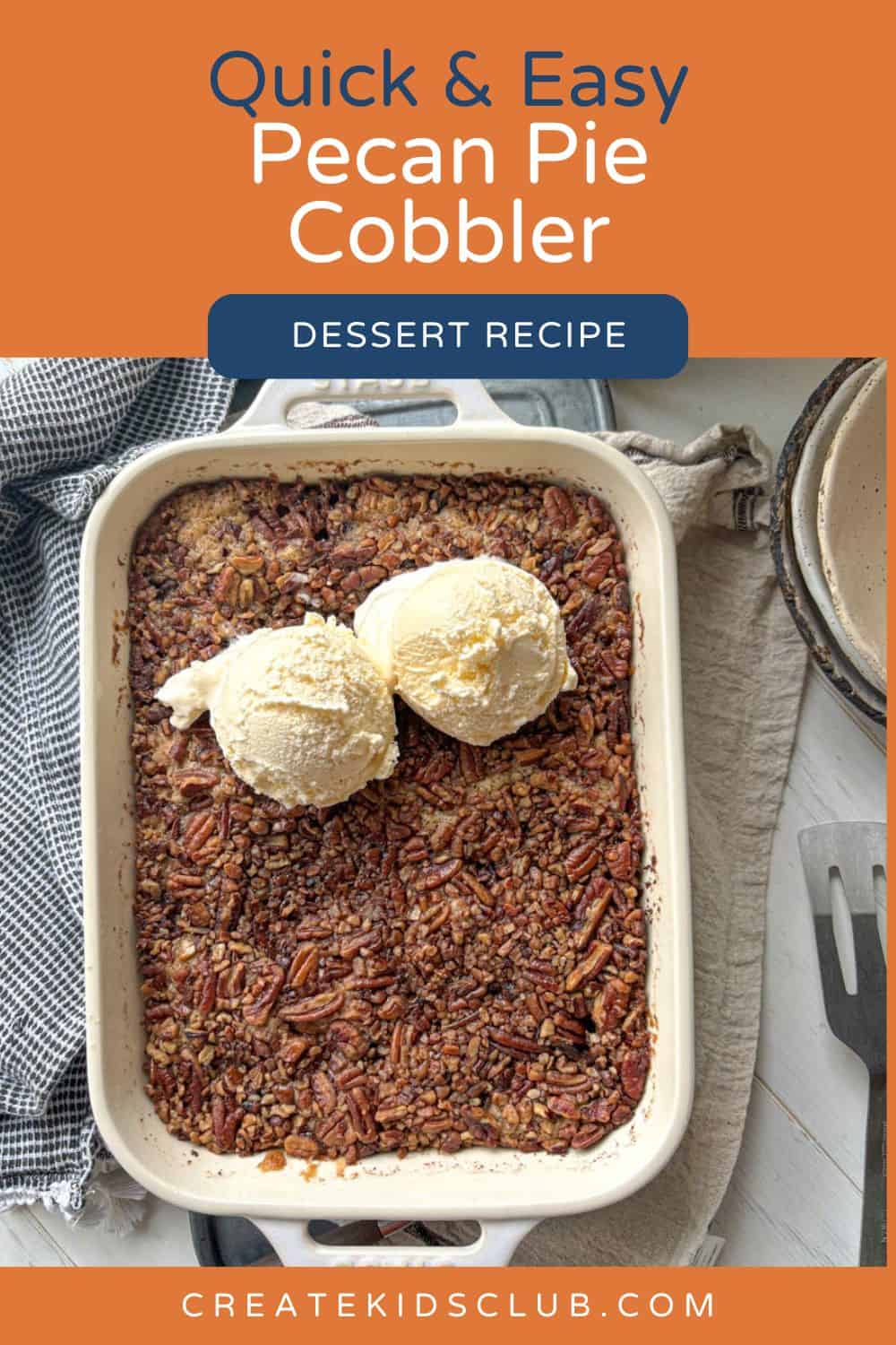 pin for pecan pie cobbler