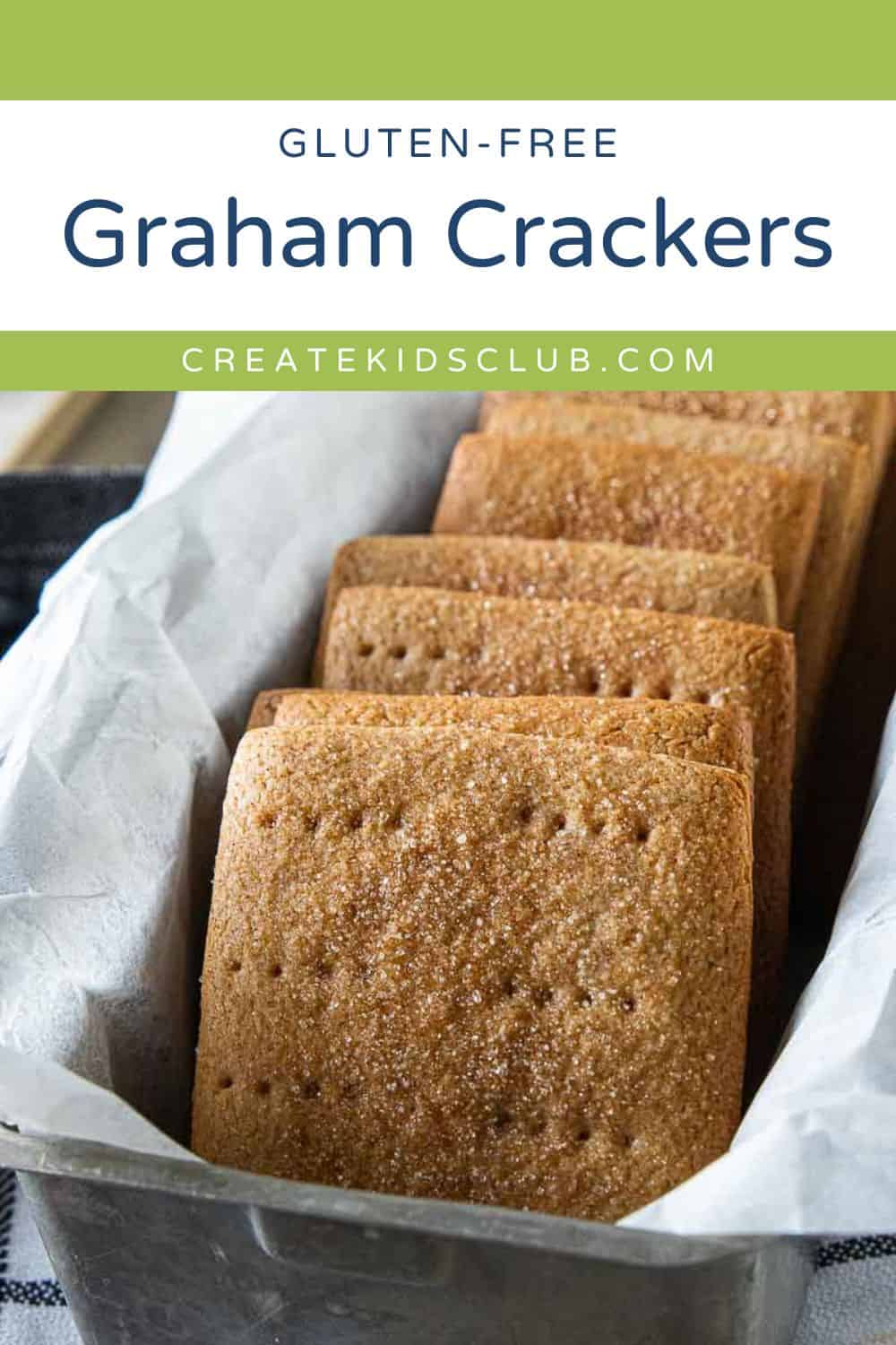 pin for Gluten free graham crackers