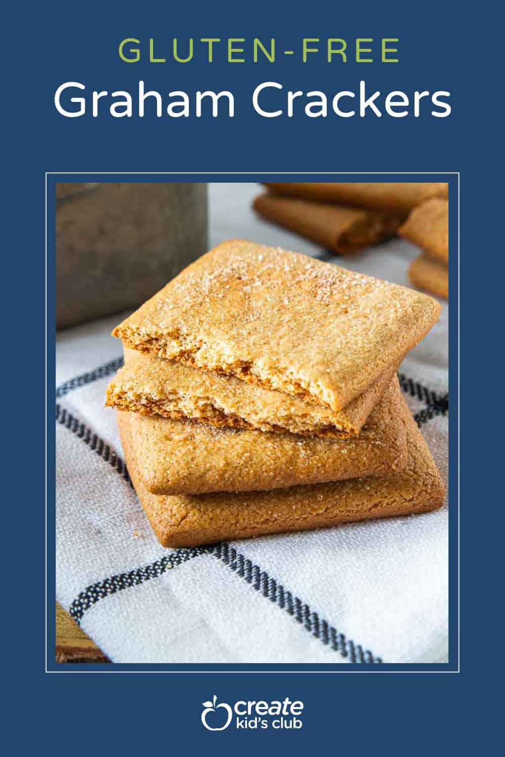 pin for Gluten free graham crackers