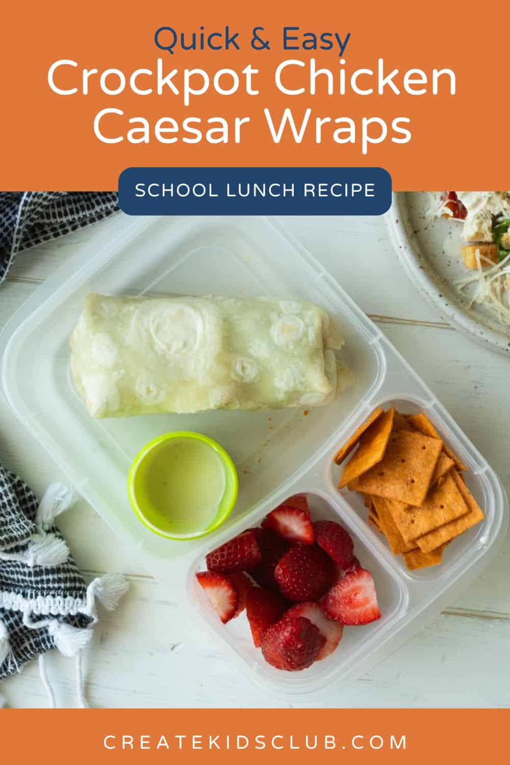 chicken caesar wrap