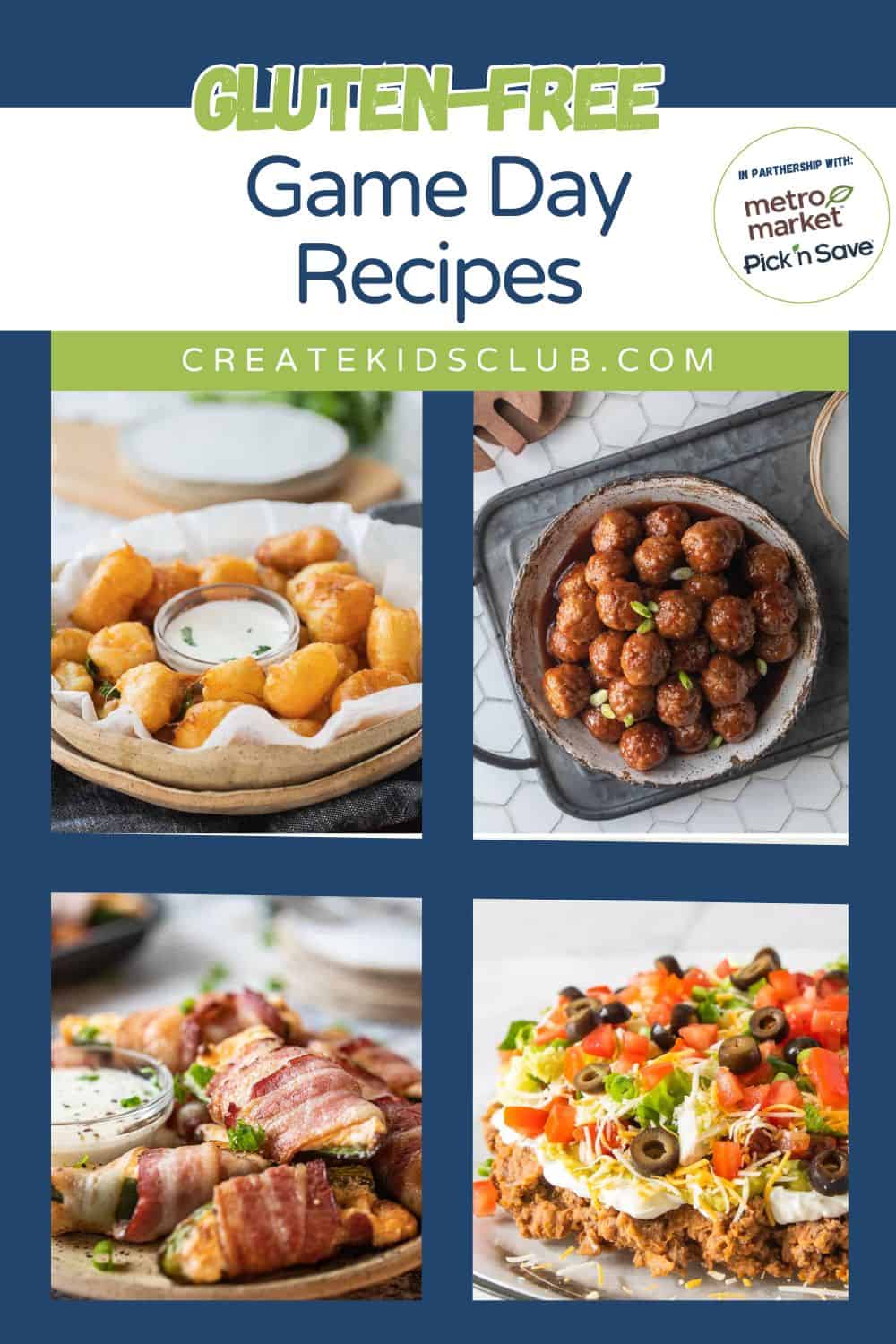 pin of game day recipes