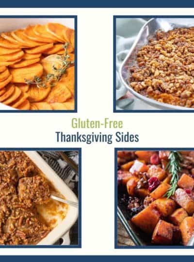 pin for gluten free thanksgiving sides