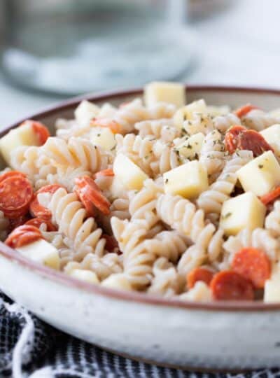pizza pasta salad