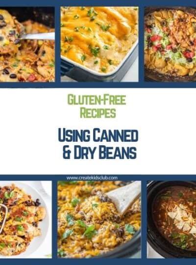 pin for recipes with beans